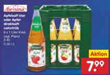 Aktuelles Apfelsaft klar Angebot bei Netto Marken-Discount in Frankfurt (Main) ab 7,99 €