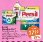 Waschmittel Pulver Angebote von Persil bei tegut Schweinfurt für 17,99 €