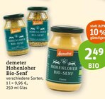 Hohenloher Bio-Senf Angebote von demeter bei tegut Leinfelden-Echterdingen für 2,49 €