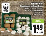 Champignons Angebote von EDEKA Bio WWF bei E center Chemnitz für 1,49 €