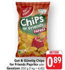 Aktuelles Chips for Friends Paprika Angebot bei EDEKA in Freiburg (Breisgau) ab 0,89 €