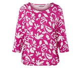 Bedrucktes Blusenshirt, pink-weißer Alloverprint im aktuellen Prospekt bei Tchibo im Supermarkt in Altenholz