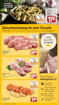 Schweinebauch im REWE Prospekt "Dein Markt" mit 30 Seiten (Mannheim)