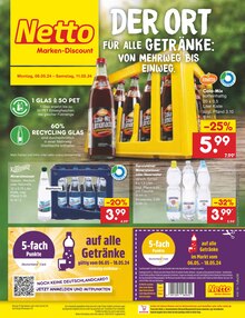 Cola im Netto Marken-Discount Prospekt "Aktuelle Angebote" mit 55 Seiten (Offenburg)
