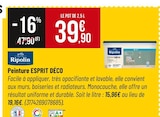 Promo Peinture ESPRIT DÉCO à 39,90 € dans le catalogue Bricorama à Châtillon