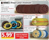 Papier abrasif excentrique - Norma à Metz Papier abrasif excentrique en promo chez Norma Metz à 5,99 €