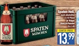 Hell im Angebot bei EDEKA in Augsburg Hell Angebote von Spaten bei EDEKA Augsburg für 13,99 €