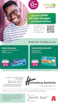 Aktueller mea - meine apotheke Prospekt "Unsere Juni-Angebote" für Mainz Aktueller mea - meine apotheke Prospekt für Mainz mit Seiten