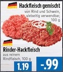 Hackfleisch gemischt bei EDEKA im Wettenberg Prospekt für 0,99 €