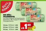 BIO-MÜLL-FOLIENBEUTEL Angebote von Gut & Günstig bei E center Schwäbisch Gmünd für 1,49 €