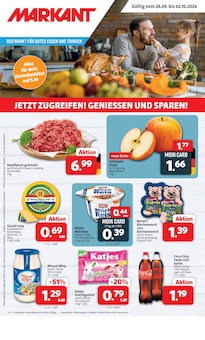 Prospekt der Woche "DER MARKT FÜR GUTES ESSEN UND TRINKEN" Seite 1, 28.09.2026 bis 02.10.2026 für Ihlow Aktueller Prospekt "DER MARKT FÜR GUTES ESSEN UND TRINKEN" Seite 1 von 16 Seiten für Ihlow