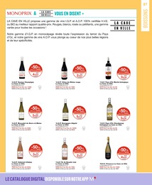Offre Vin De Corse dans le catalogue Monoprix du moment à la page 27
