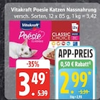 Poesie Katzen Nassnahrung Angebote von Vitakraft bei EDEKA Cuxhaven für 2,99 €