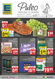 EDEKA Discounter Prospekt der aktuellen Woche mit 24 Seiten, gültig von 03.08.2026 bis 08.08.2026, in Uedem und Umgebung Aktueller EDEKA Discounter Prospekt in Uedem und Umgebung, "Aktuelle Angebote" mit 24 Seiten, 03.08.2026 - 08.08.2026