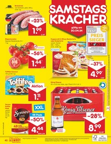 Veltins im Netto Marken-Discount Prospekt "Aktuelle Angebote" mit 45 Seiten (Duisburg)