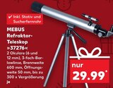 Refraktor-Teleskop Angebote von MEBUS bei Kaufland Arnsberg für 29,99 €
