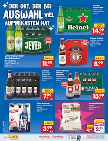 Bier im aktuellen Netto Marken-Discount Prospekt (Rostock) Bier im Netto Marken-Discount Prospekt "Aktuelle Angebote" mit 64 Seiten (Rostock)