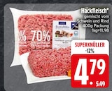 Hackfleisch gemischt vom Schwein und Rind Angebote bei EDEKA Kempten für 4,79 €