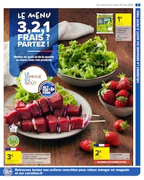 Prix et réduction Viande à fondue dans le prospectus Carrefour en cours Offre Viande à fondue dans le catalogue Carrefour du moment à la page 9