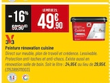 Promo Peinture rénovation cuisine à 49,90 € dans le catalogue Bricorama à Châtillon