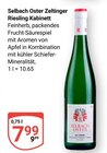 GLOBUS Duisburg - Zeltinger Riesling Kabinett Angebot im Prospekt Zeltinger Riesling Kabinett bei GLOBUS im Duisburg Prospekt für 7,99 €