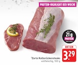 E center Filderstadt - Zarte Kalbsrückensteaks Angebot im Prospekt Zarte Kalbsrückensteaks bei E center im Filderstadt Prospekt für 3,29 €