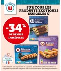 -34% de remise immédiate sur tous les produits exotiques surgelés U - U en promo chez U Express Clichy-sous-Bois