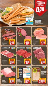 Rindfleisch im REWE Prospekt "Dein Markt" mit 22 Seiten (Mainz)