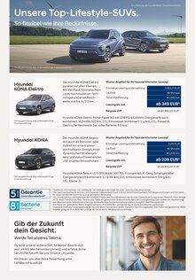 Aktueller Hyundai Prospekt "Bereit für den großen Auftritt." Seite 2 von 6 Seiten für Wadern