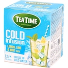 Thé glacé Tea Time Cold Infusion - Action en promo chez Action Thé glacé Tea Time Cold Infusion - Action dans le catalogue Action