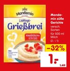 süße Gerichte im Angebot bei Netto Marken-Discount in Mülheim süße Gerichte Angebote von Mondamin bei Netto Marken-Discount Mülheim für 1,00 €