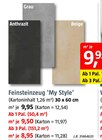 Feinsteinzeug 'My Style' Angebote bei BAUHAUS Trier für 8,95 €