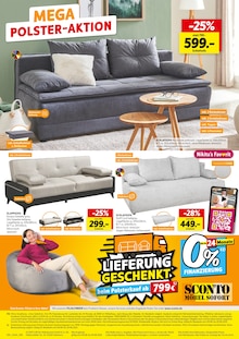 Sitzmöbel im aktuellen Sconto SB Prospekt (Erfurt) Sitzmöbel im Sconto SB Prospekt "POLSTER SPEZIAL" mit 8 Seiten (Erfurt)