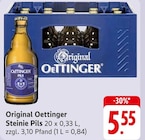 Original Oettinger Steinie Pils Angebote von Oettinger bei EDEKA Bad Kreuznach für 5,55 €