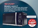 Mikrowelle YC-QC254AE-B im V-Markt Prospekt Mikrowelle YC-QC254AE-B von SHARP im aktuellen V-Markt Prospekt für 149,00 €