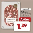 Rotwurst Angebote von Goldmarie bei combi Bielefeld für 1,29 €