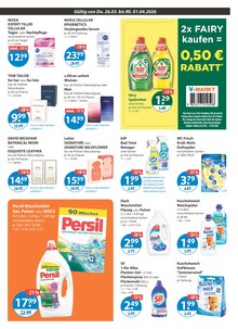 Waschmittel im V-Markt Prospekt "V-Markt einfach besser einkaufen" mit 30 Seiten (Augsburg)