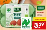 Bio Eier Angebote von BioBio bei Netto Marken-Discount Rheda-Wiedenbrück für 3,29 €