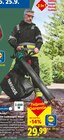 Elektro-Laubsauger/-bläser im Angebot bei Lidl in Salzgitter Elektro-Laubsauger/-bläser Angebote von Parkside bei Lidl Salzgitter für 29,99 €