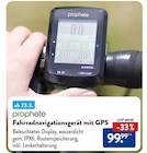 Fahrradnavigationsgerät mit GPS Angebote von prophete bei ALDI SÜD Frankfurt für 99,99 €