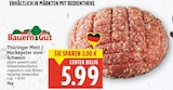 Thüringer Mett / Hackepeter vom Schwein von Bauern Gut für 5,99 € bei E center im Angebot Thüringer Mett / Hackepeter vom Schwein von Bauern Gut im aktuellen E center Prospekt