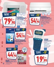Promos Canon dans le catalogue "ON PULVÉRISE LES PRIX !" de Bureau Vallée à la page 22