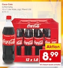 Coca-Cola Angebote von Coca-Cola bei Netto Marken-Discount Dessau-Roßlau für 8,99 €