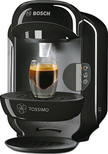 Machine à café tassimo TAS12A2 noire - Géant Casino à Courbevoie Machine à café tassimo TAS12A2 noire en promo chez Géant Casino Courbevoie à 34,90 €