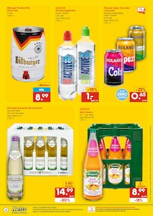 Cola im Netto Marken-Discount Prospekt "DER ORT, AN DEM DU IMMER AUSGEZEICHNETE PREISE FINDEST." mit 6 Seiten (Amberg)