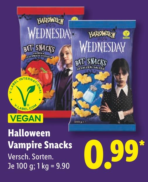 Halloween Vampire Snacks