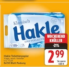 Toilettenpapier Klassisch von Hakle im aktuellen E center Prospekt für 2,99 €