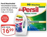 Waschmittel 4,95 kg im Angebot bei GLOBUS in Neustadt Waschmittel 4,95 kg Angebote von Persil bei GLOBUS Neustadt für 16,99 €