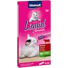 Liquid stick pour chats - VITAKRAFT en promo chez Carrefour Liquid stick pour chats - VITAKRAFT dans le catalogue Carrefour