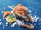 GAMBAS ENTIÈRES CUITES RÉFRIGÉRÉES OU CRUES DÉCONGELÉES - SANS MARQUE - Auchan Hypermarché à Narbonne GAMBAS ENTIÈRES CUITES RÉFRIGÉRÉES OU CRUES DÉCONGELÉES - SANS MARQUE en promo chez Auchan Hypermarché Narbonne à 9,99 €